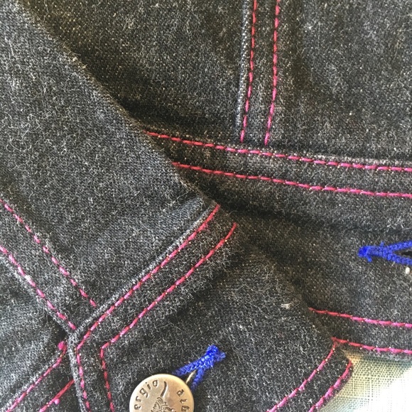 Sergio Valente black denim jacket - Picture 4 of 5
